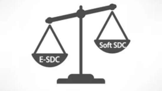 E-SDC와 소프트 SDC의 비교